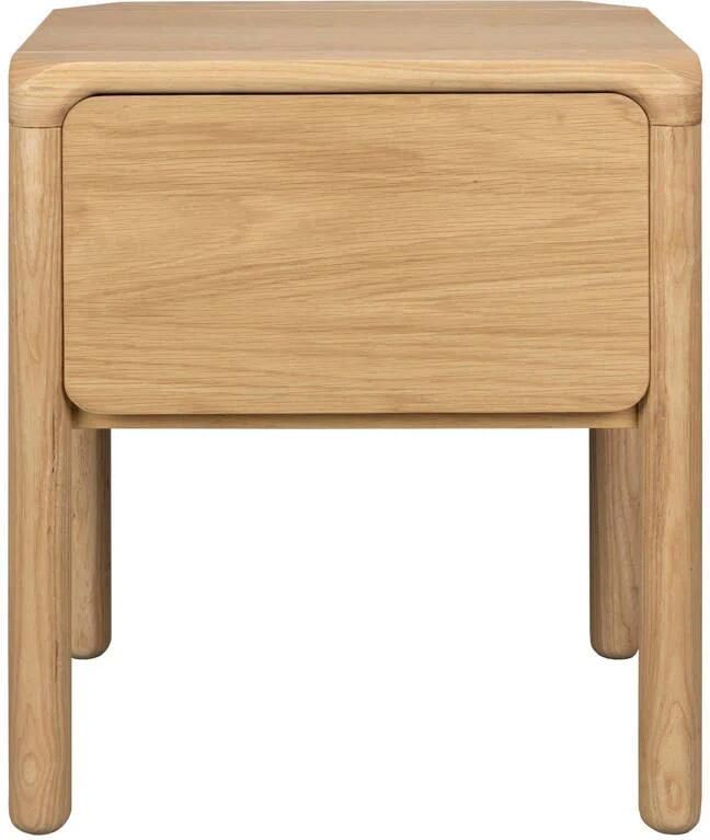 Zuiver Storm Bijzettafel Nachtkastje Naturel - Foto 2