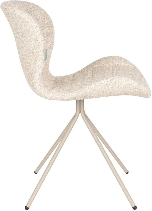 Zuiver OMG Eetkamerstoelen Beige Set van 2 - Foto 3