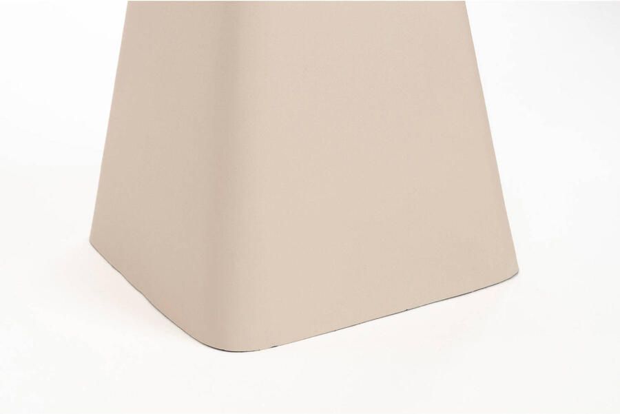 Zuiver rechthoekige bijzettafel Earth beige - Foto 4