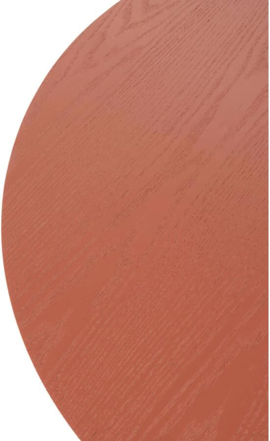 Zuiver rechthoekige eettafel Fleur Bistro 80x80 cm rood - Foto 4