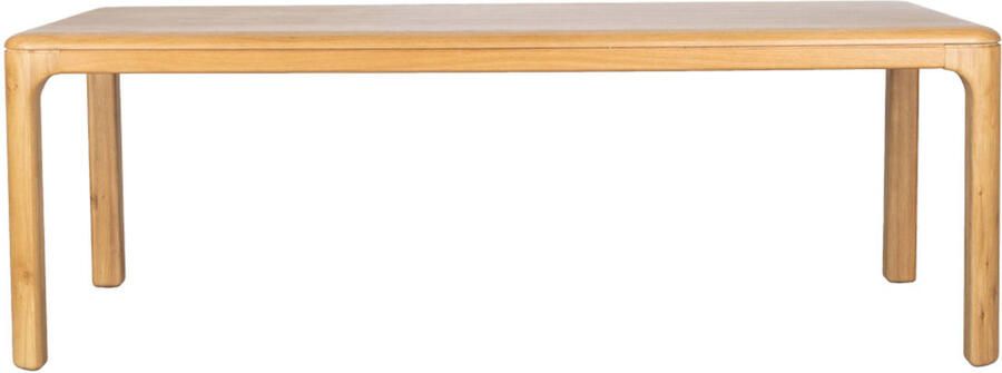 Zuiver rechthoekige houten eettafel Oever 220x90 cm beige - Foto 2