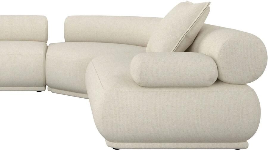 Zuiver Rembrandt 7 5-Zitsbank Rechts Beige - Foto 3