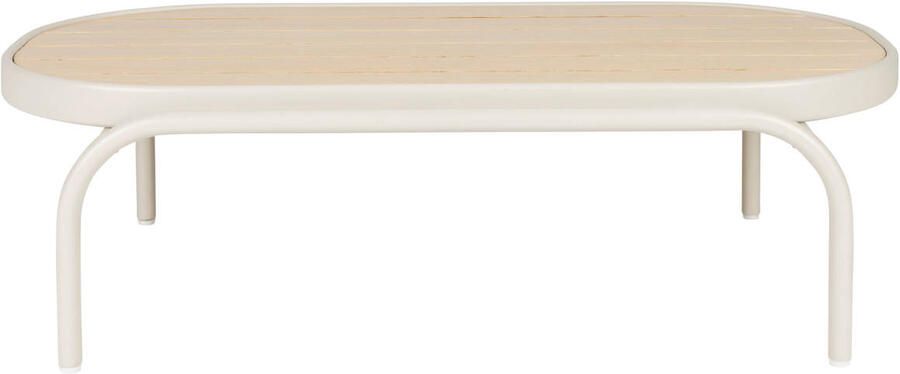 Zuiver Outdoor Ovale Salontafel Vista 110 x 62cm Beige - Foto 3