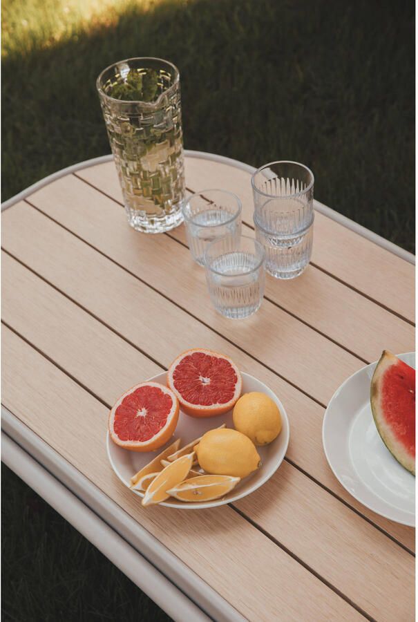 Zuiver Outdoor Ovale Salontafel Vista 110 x 62cm Beige - Foto 2