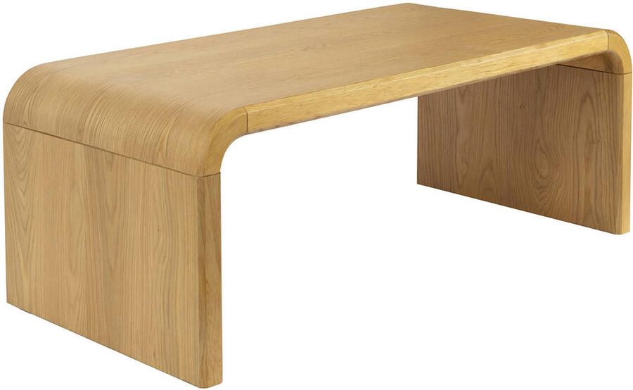 Zuiver Salontafel Brave Eiken en rubberhout 120 x 60cm Naturel - Foto 3