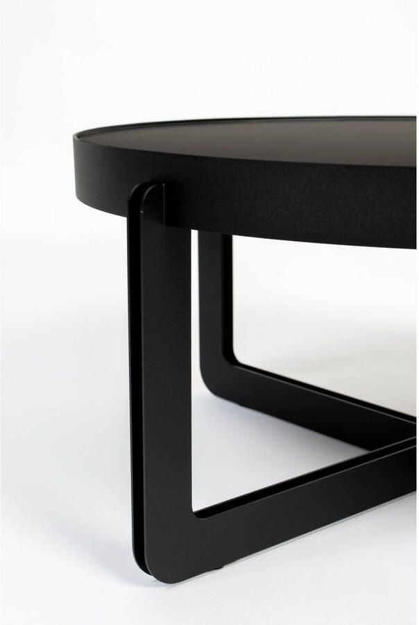 Zuiver Centre Salontafel Rond 68 cm Zwart