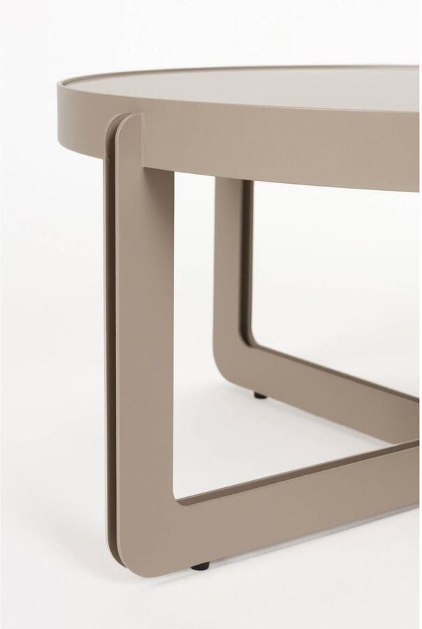 Zuiver Centre Salontafel Rond 68 cm Beige - Foto 2