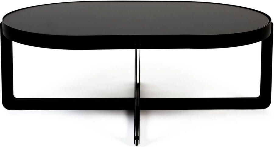 Zuiver Ovale Salontafel Centre 102 x 68cm Zwart - Foto 2