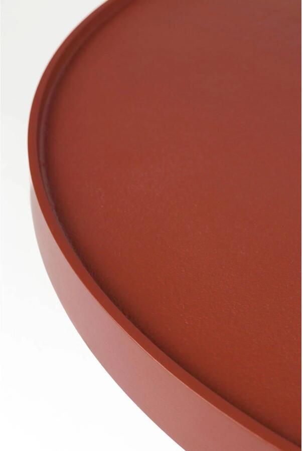 Zuiver Floss Salontafel Rond 60 cm Marsala Rood - Foto 3