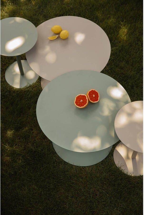 Zuiver Snow Salontafel Rond 60 cm Metaal Groen - Foto 3