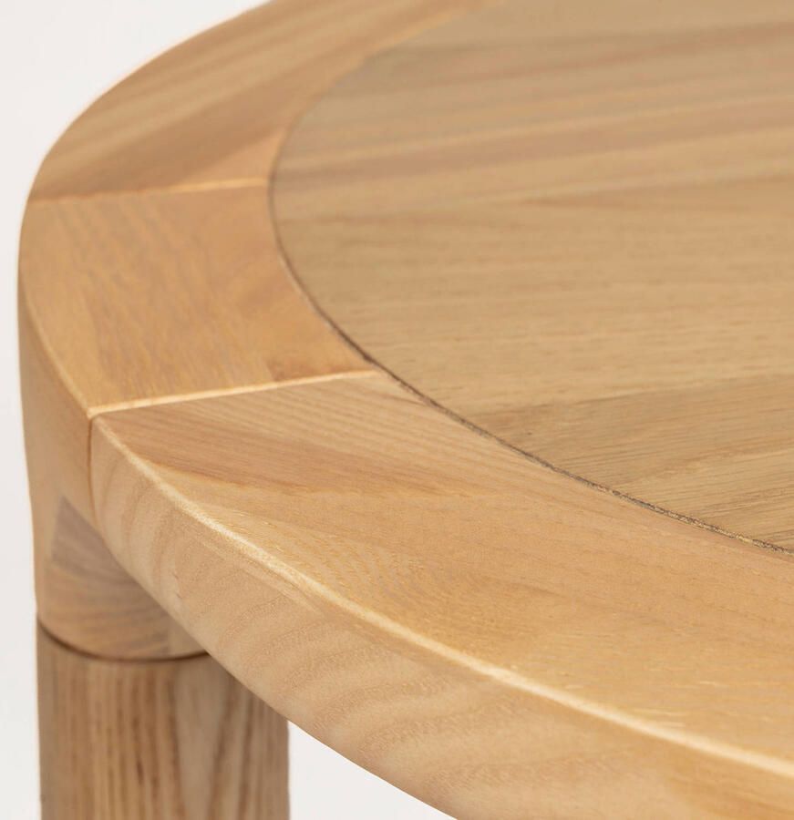 Zuiver Storm Salontafel Rond 60 cm Hout Naturel - Foto 2
