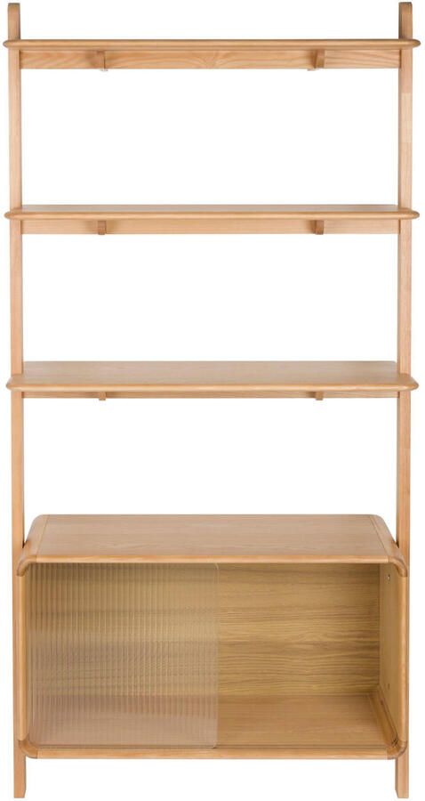 Zuiver Wandkast Rise Essen en Rubberhout 180 x 90cm - Foto 3