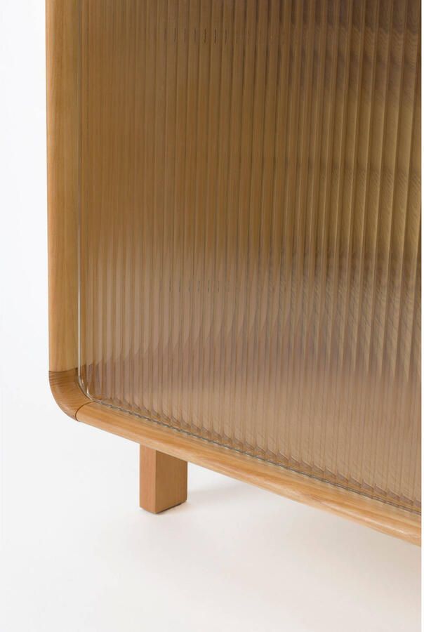 Zuiver Wandkast Rise Essen en Rubberhout 180 x 90cm - Foto 2