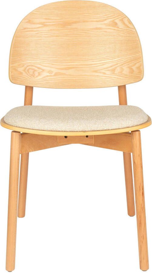 Zuiver Sunrise Eetkamerstoelen Hout Naturel Set van 2 - Foto 3