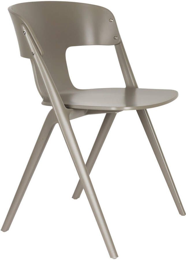 Zuiver Horizon Tuinstoelen Taupe Set van 4 - Foto 3