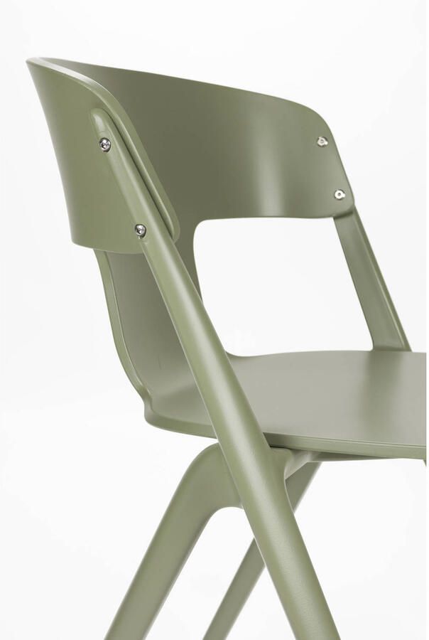 Zuiver Horizon Tuinstoelen Groen Set van 4