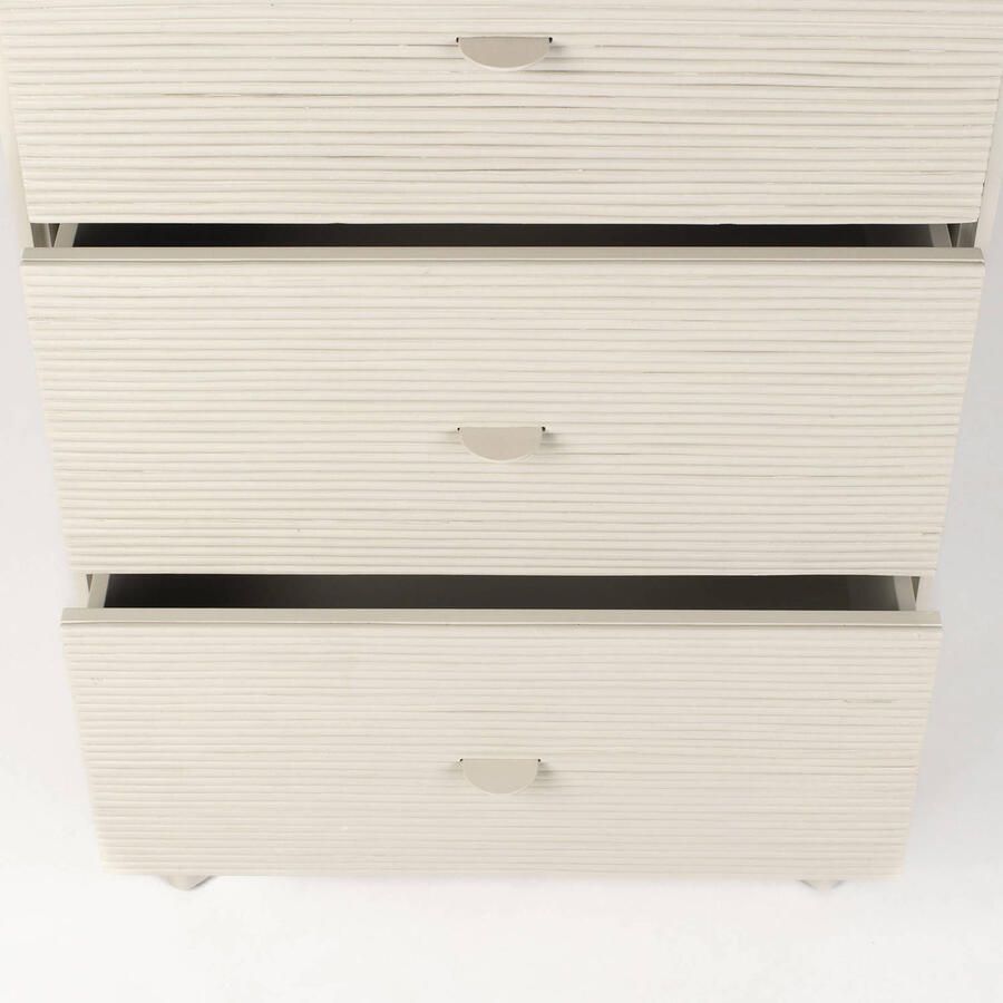 Zuiver Ladekast Morning Acaciahout en rotan Met 3 laden Beige