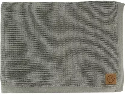 Zusss gebreide baby wiegdeken 75x100 cm saliegroen - Foto 3