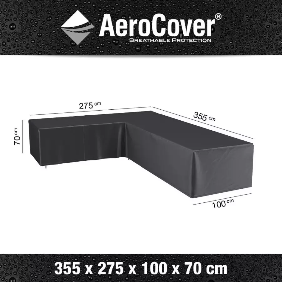 AeroCover Loungesethoes B 275 x D 355 cm Links