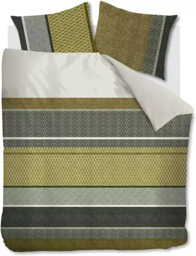 Beddinghouse Benthe Dekbedovertrek 200 x 200 220 cm Groen