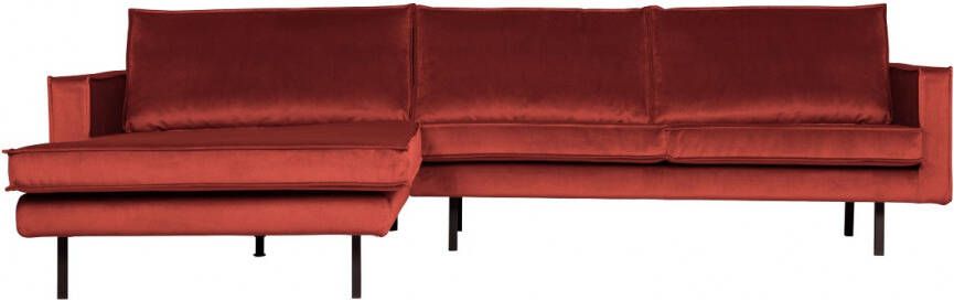 BePureHome Chaise Longue Links Rodeo Chestnut