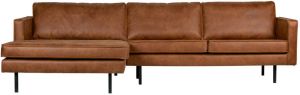 BePureHome Chaise Longue Links Rodeo Cognac