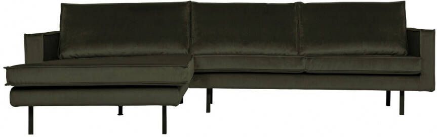 BePureHome Chaise Longue Links Rodeo Velv. D.Green - Foto 1