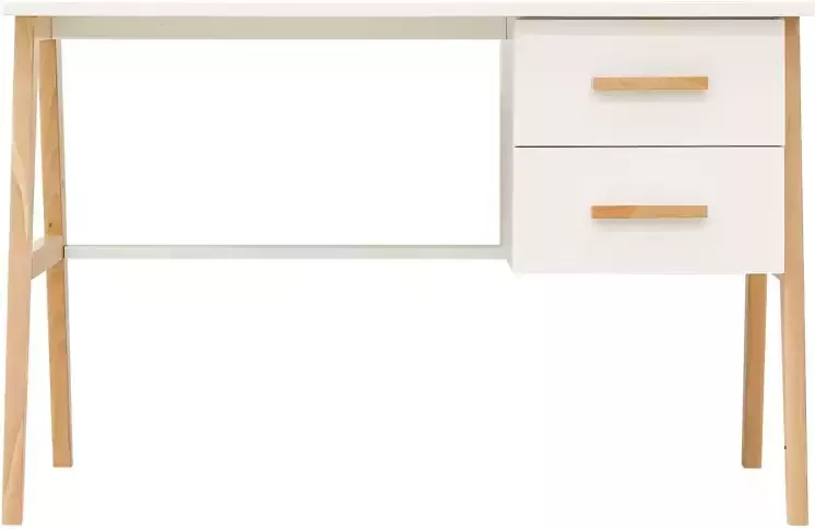 Bopita Fenna Bureau 2 Lades White Natural - Foto 3