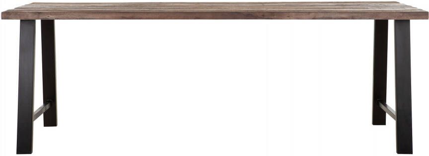 DTP Home Dining table Timber rectangular 78x225x90 cm mixed wood