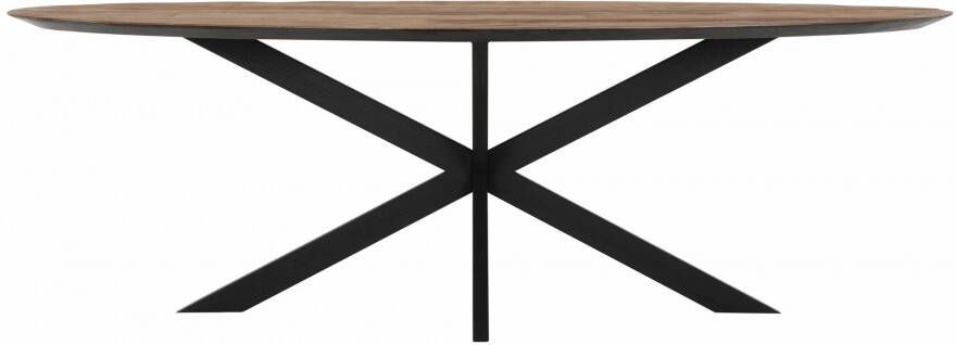 DTP Home Dining table Shape oval 78x240x110 cm recycled teakwood