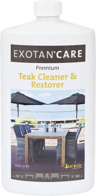 Exotan Care Teak Cleaner & Colour Restorer