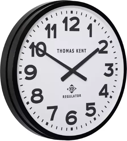 Countryfield Thomas Kent Klok ro Regulator Ø54CM Wit|Zwart