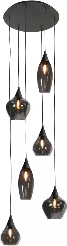 Highlight Hanglamp Cambio 6 lichts Ø 46 cm zwart - Foto 2