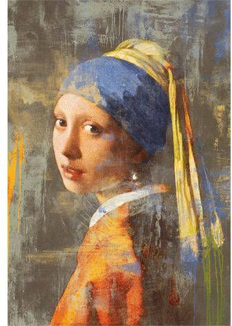 MondiArt Vermeer Meisje+Parel 2.0