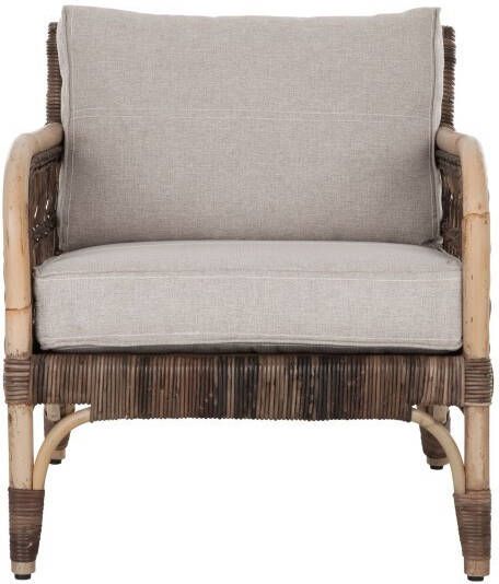 Must Living Lounge chair San Remo 76x70x85 cm Natural croco with cushions - Foto 2
