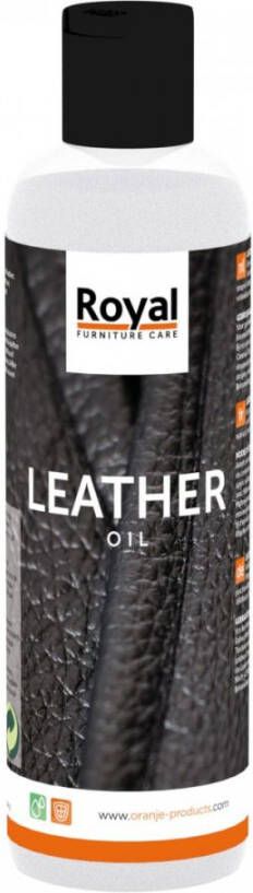 Oranje Furniture Care Royal Furniture Care Leather Oil 150 ML Reinigt Voedt Beschermt