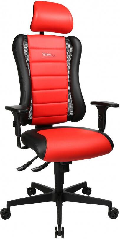 Topstar Bureaustoel Sitness Rood/Zwart online kopen