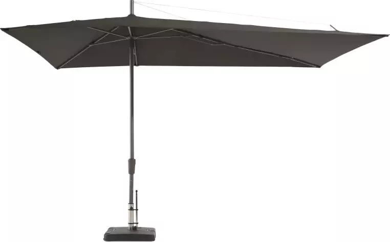 Coppens Madison Assymetric sideway parasol 360 x 220 cm polyester Grey - Foto 1