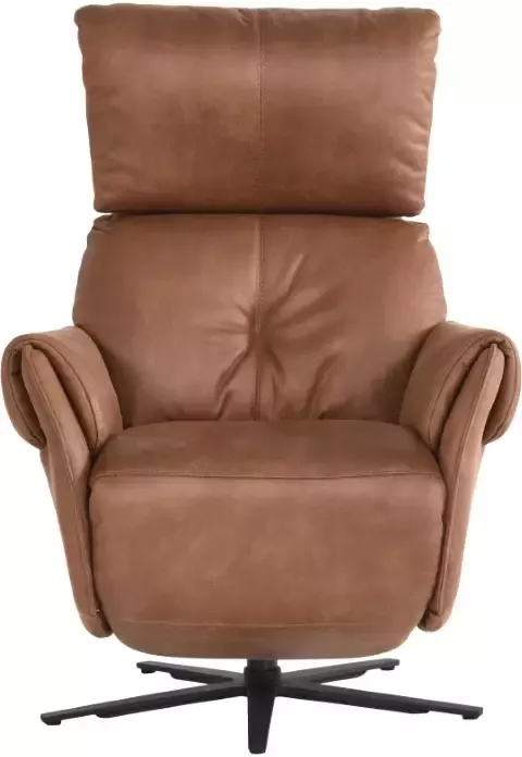 Woonboulevard Poortvliet Collectie Relaxfauteuil Montey Cognac