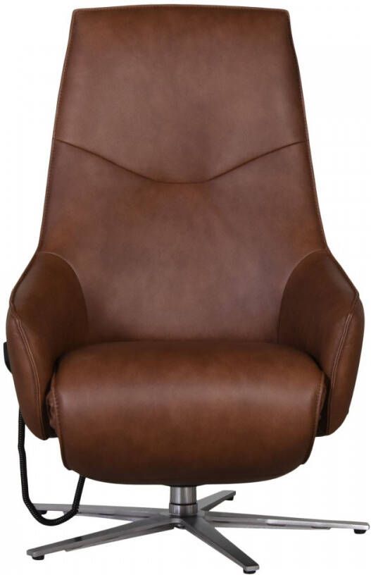 Woonboulevard Poortvliet Collectie Relaxfauteuil Walbeck Bruin Small