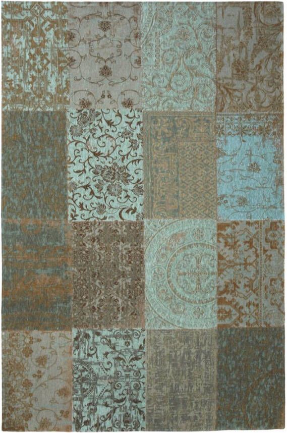 Woonboulevard Poortvliet Karpet Vintage Multi sea blue