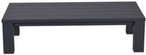 Garden Impressions Plaza lounge tuintafel 140x70xH40 cm donker grijs