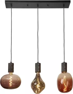 Trendhopper Pendel Retro rechthoekig Zwart