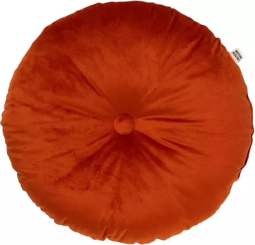 Dutch Decor sierkussen OLLY Ø40 cm Potters Clay