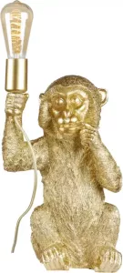 Light & Living Tafellamp MONKEY 24.5x22x41.5cm Goud
