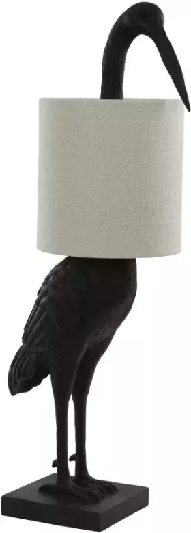 Light & Living Tafellamp CRANE 33x30x76.5cm Zwart