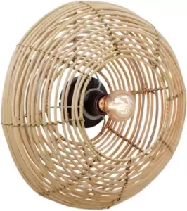 Light & Living Wandlamp Milan 40cm Rotan Bruin