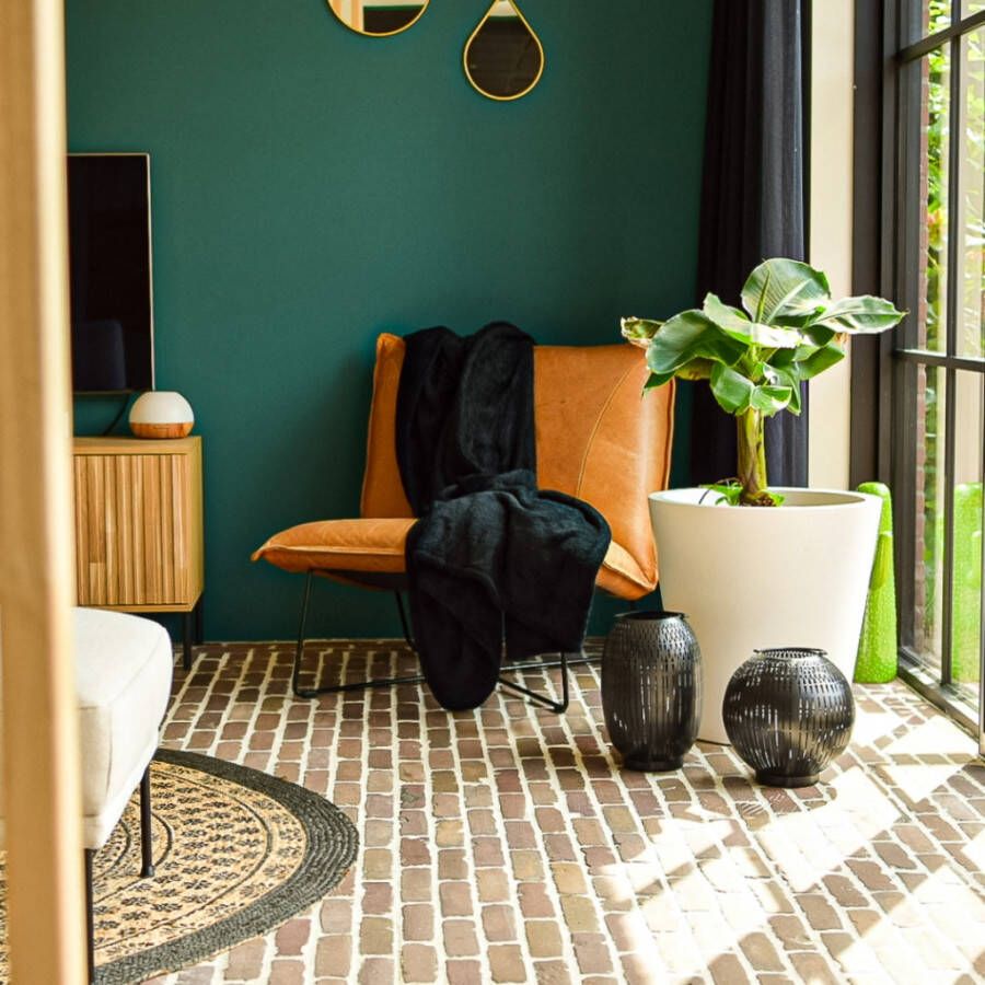 Unique Living | Justin plaid 150x200cm black