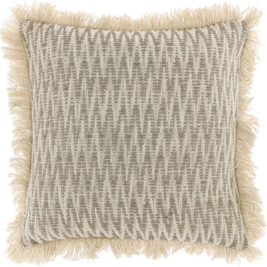 Unique Living Kussen Zach 45x45cm Chateau Grey