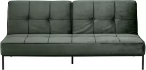Leen Bakker Slaapbank Linz- velvet groen